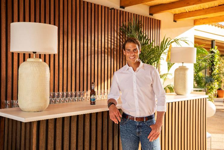Amstel: Nadal will feature in global marketing activities including TV spots