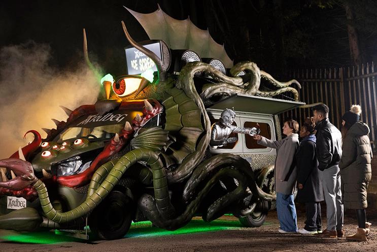 Ardbeg takes Halloween 'Ice scream' van on UK tour