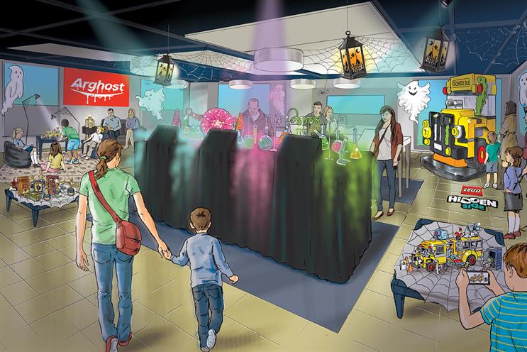 Argos partners Lego for ghost hunt activation