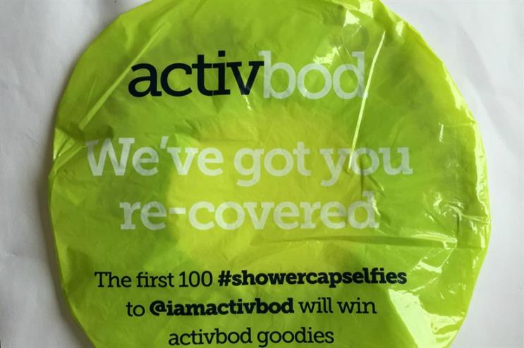 Approximately 30,000 'shower caps' will be handed out as part of the stunt