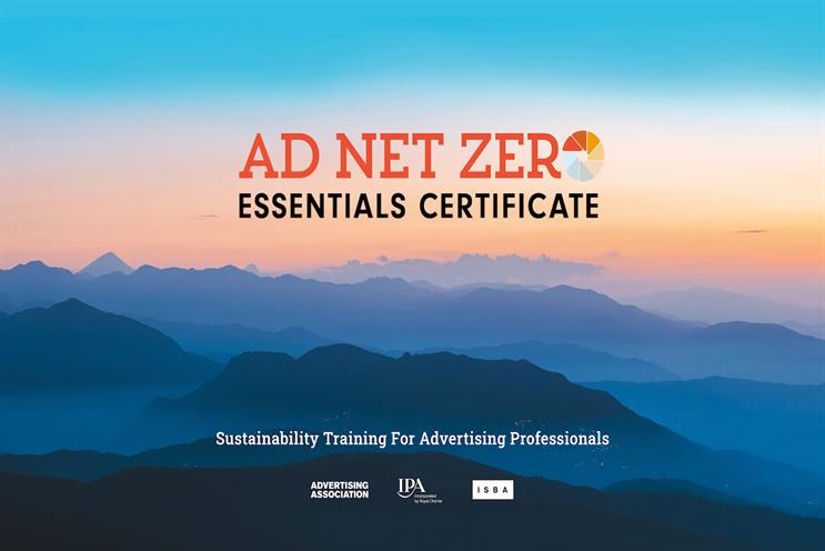 The Essentials Certificate: developed by advertising and sustainability experts