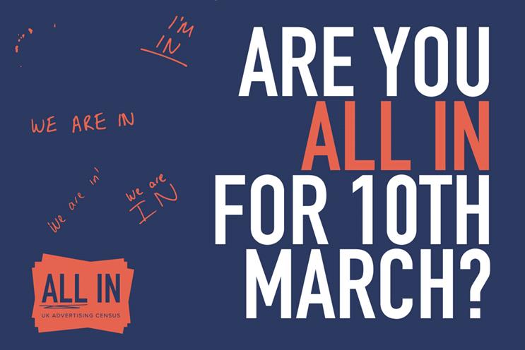All In: campaign urges industry to participate in census