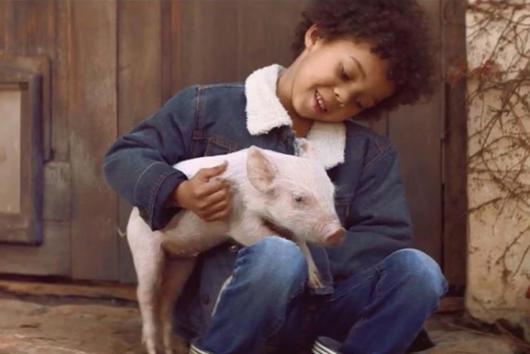 Amazon: latest ad by Joint features a boy and his pet piglet