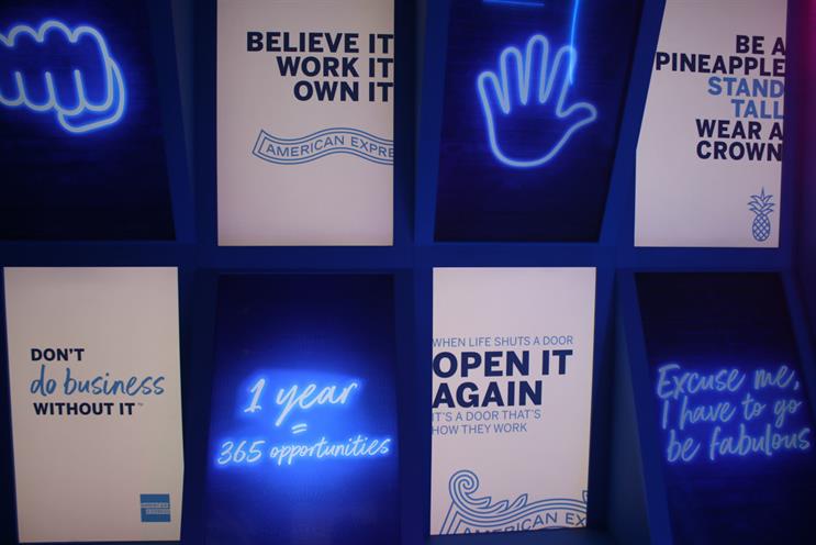 Why American Express has created a Japanese forest and neon jungle  experience