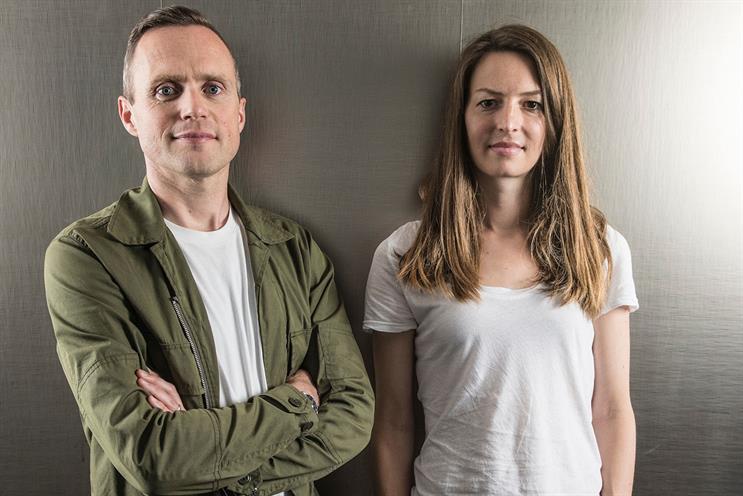 Andy Jex and Anna Vogt: joining TBWA\London