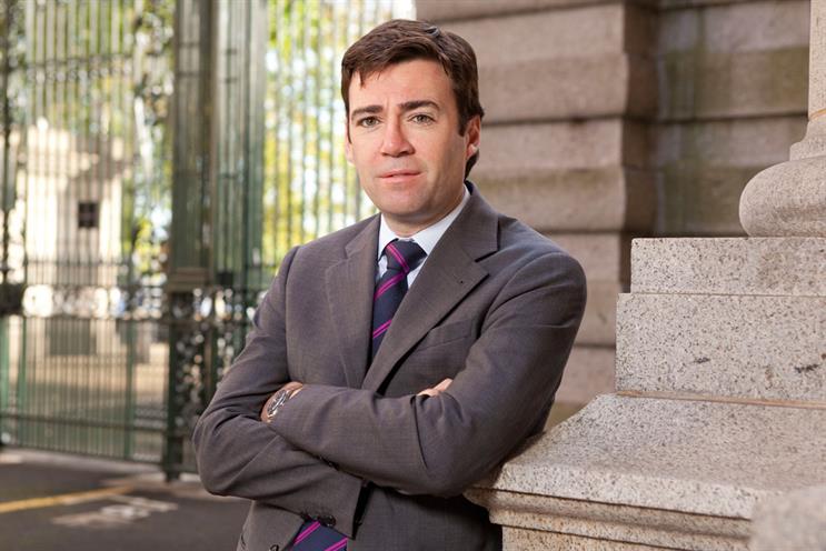 Burnham: co-writing the white paper on ads aimed at children