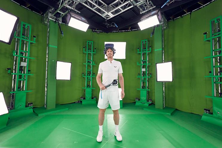 Andy Murray: part of American Express' Wimbledon activation