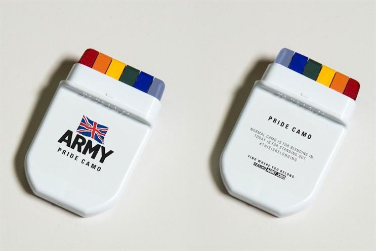 British Army: among brands praised for Pride marketing