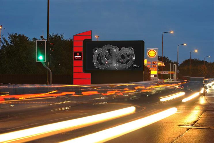 Audi launches contextual roadside out of home campaign