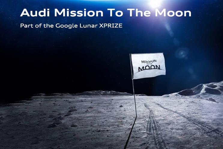 Audi: German automotive manufacturer is planning to place a rover on the moon