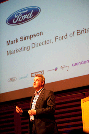 Ford of Britain marketing director Mark Simpson