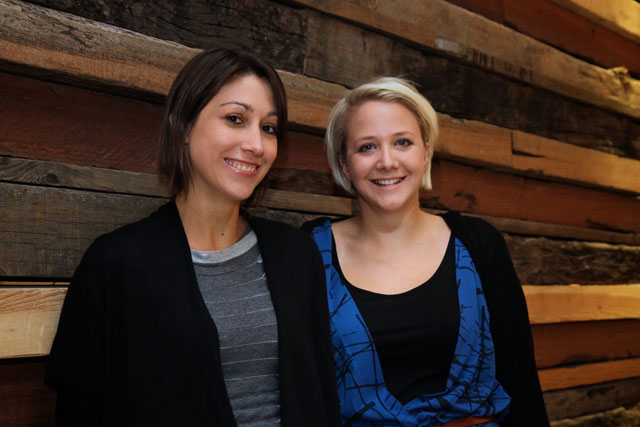 Isobar: Anna Smith (left) joins Katie White in its new social division