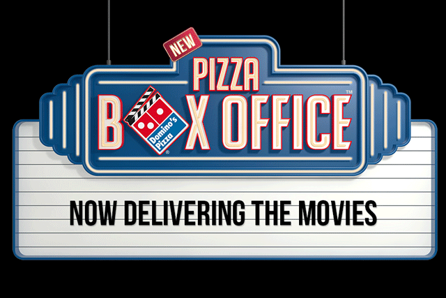 Dominos Pizza Delivery Box
