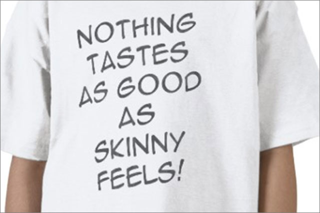 Zazzle: skinny t-shirt ad banned by the ASA