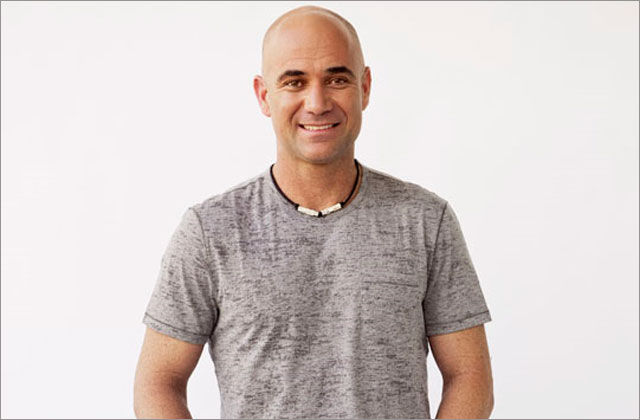 Andre Agassi: backs Jacob's Creek