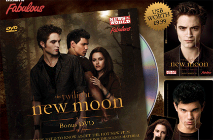 New Moon DVD in the News of the World