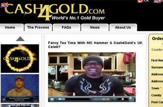 Cash4Gold ads to star MC Hammer and UK celeb
