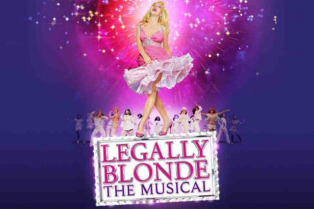 legally blonde the musical logo