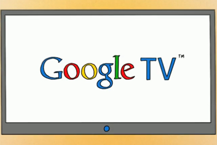 Google TV: marrying its internet services into the TV viewing experience