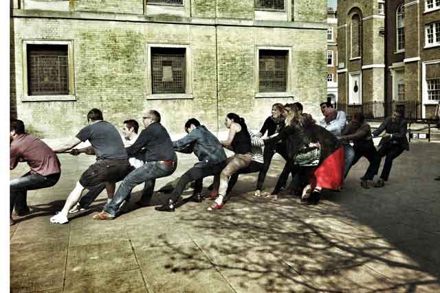 AMV's tug of war