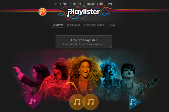 BBC Playlister: music service goes live