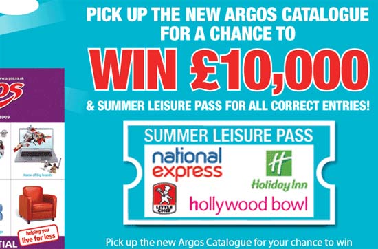 Argos launches £10,000 catalogue competition