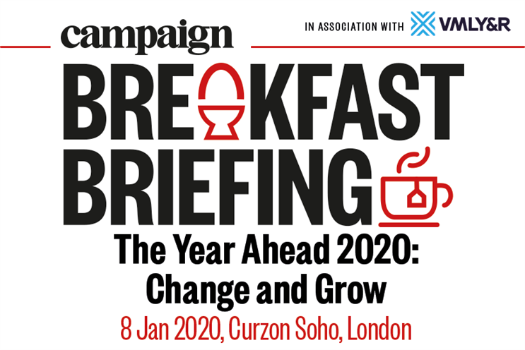 Campaign Breakfast Briefing: The Year Ahead: Change & Grow | 8 January 2020