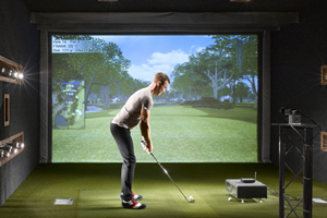 Urban Golf at Christmas