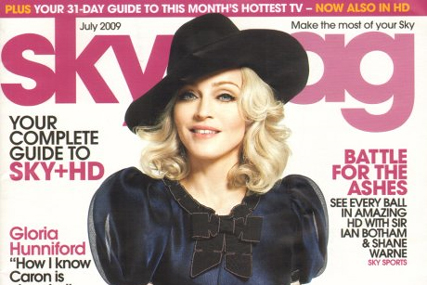 Sky: free customer magazine tops the table