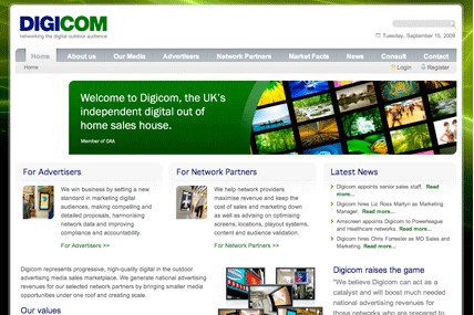 Digicom: hired new directors