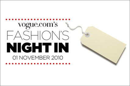 Vogue: hosts Fashion's Night In digital shopping event