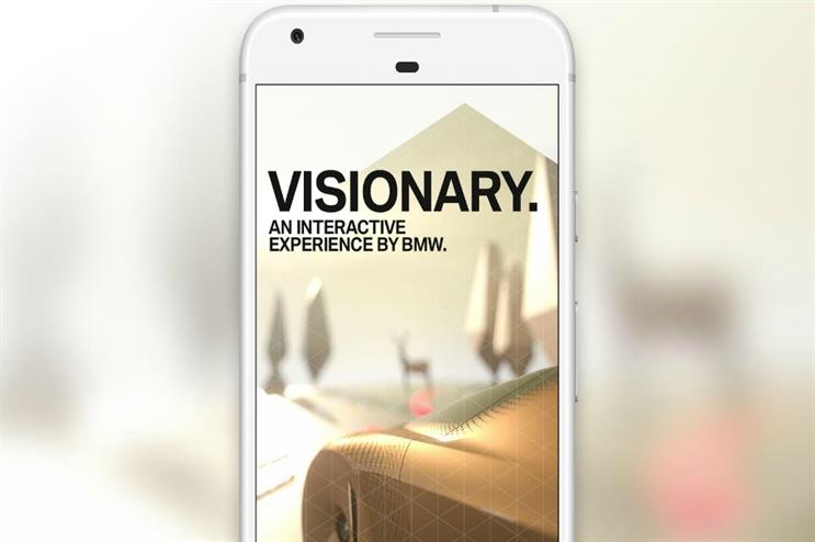 BMW's 'Visionary' VR experience 