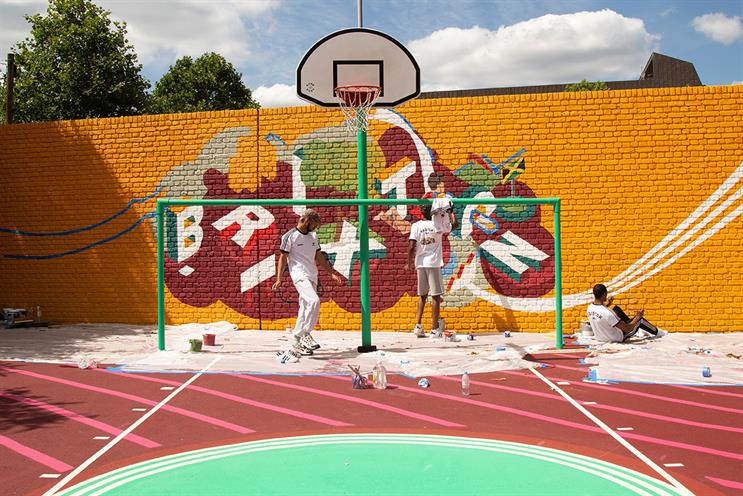 adidas basketball court