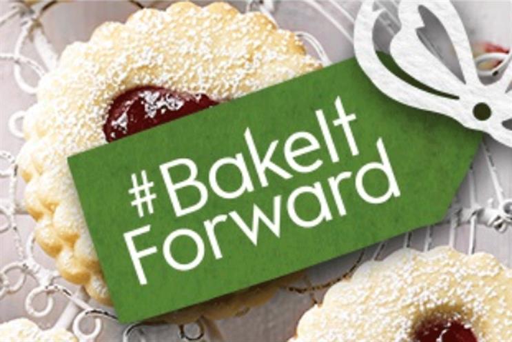 Waitrose: runs #bakeitforward campaign