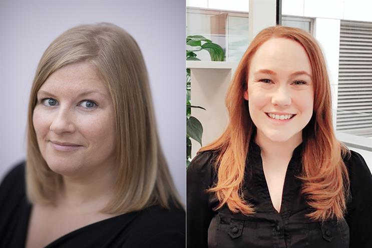 Lucy Barbor (left) and Kate Browne