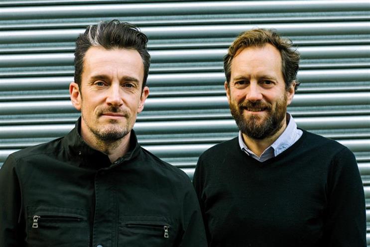 Blood: Burdon (l) and Prest’s practice differs from traditional agencies as it uses a fixed-fee – rather than hours-per-head – model