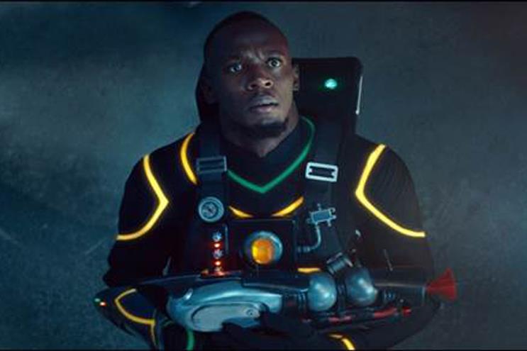 Virgin Media: Bolt acts as a superhero