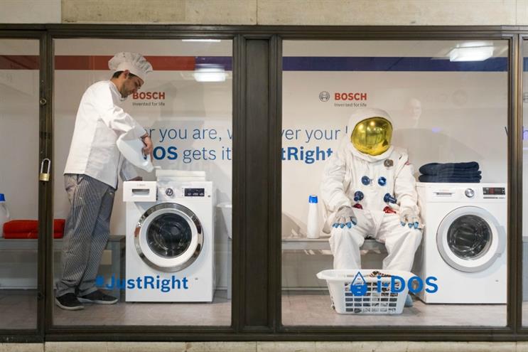 Bosch launches 3D advertising campaign in central London