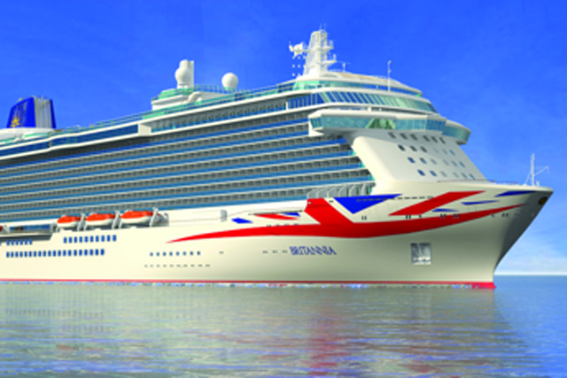 Britannia rules the waves with patriotic P&O Cruises rebrand