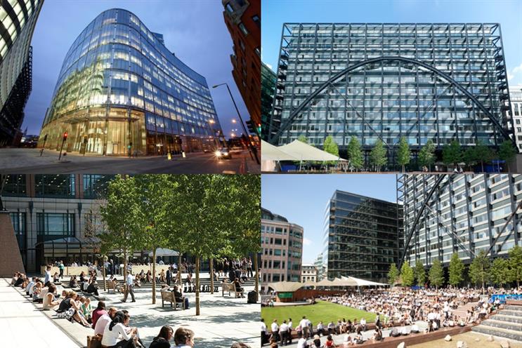 British Land: owns and manages properties in London's Bishopsgate