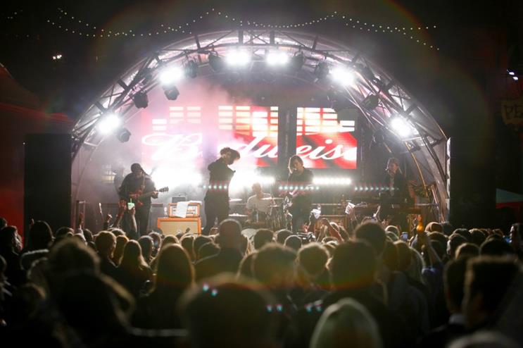 The AB InBev beer brand hosted nine live gigs across the UK in October