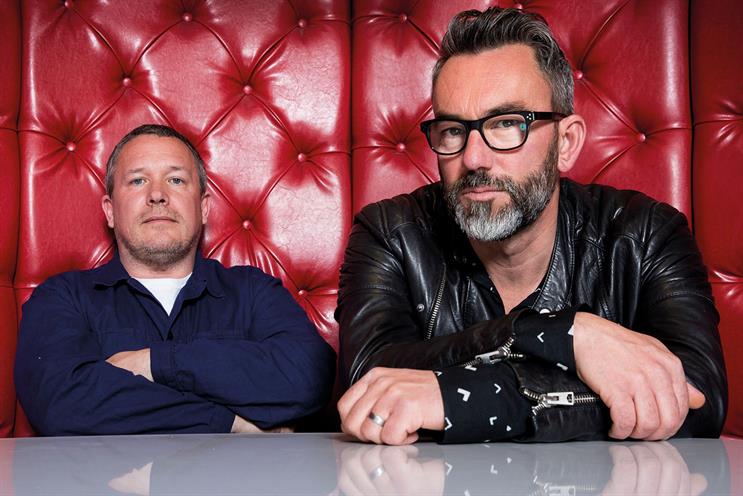 Y&R London: Burley (right) has boosted his creative team with the hire of Bolton