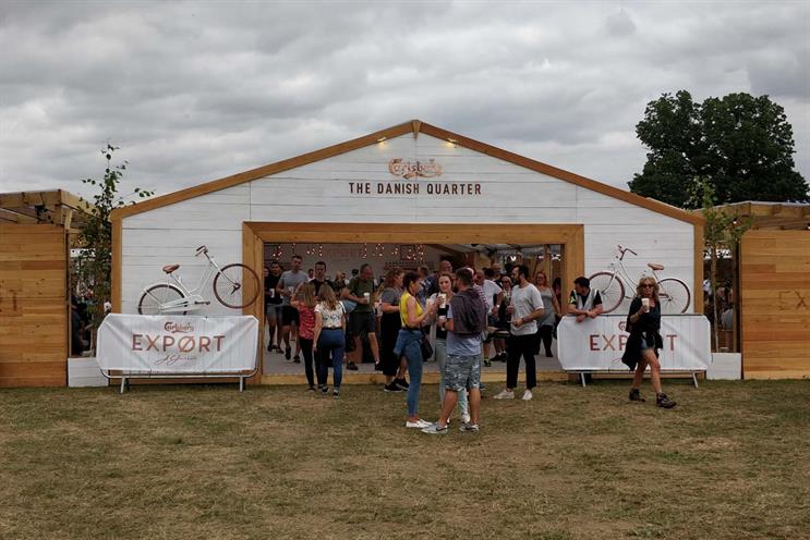 Why Carlsberg has ditched football for festivals