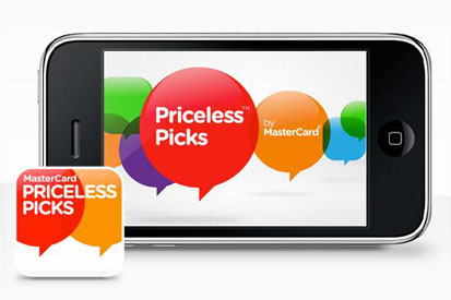 MasterCard has created an iPhone app