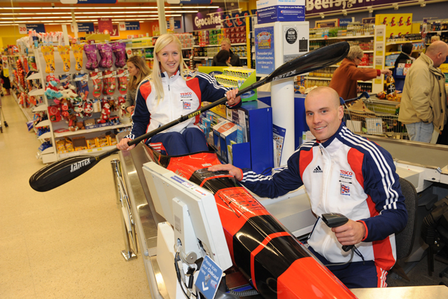 Tesco teams up with GB Canoeing