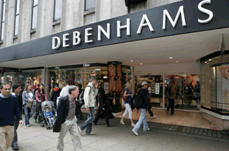 Debenhams forecasts higher profits