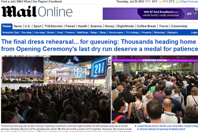 Mail Online: recorded 93.7 million global monthly browsers in June
