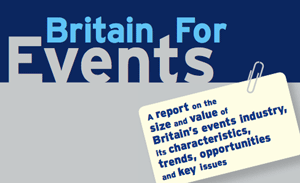 Events industry worth £36.1bn: report