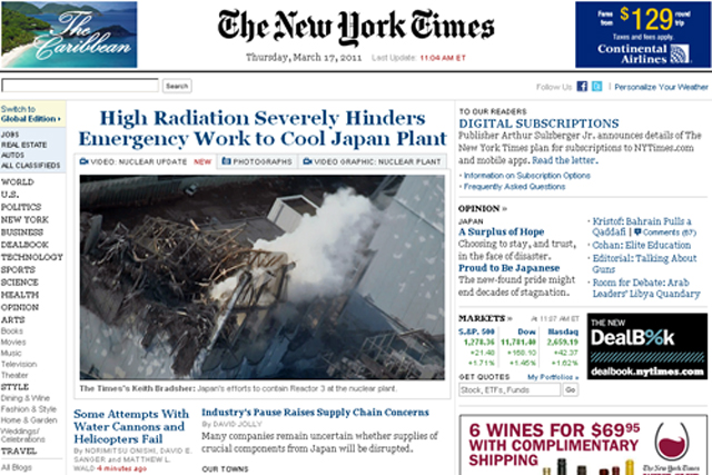 NY Times: unveils paywall details