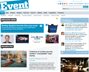 Event magazine is going mobile